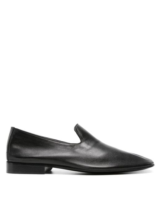 Sandro Black Leonardo Leather Loafers for men