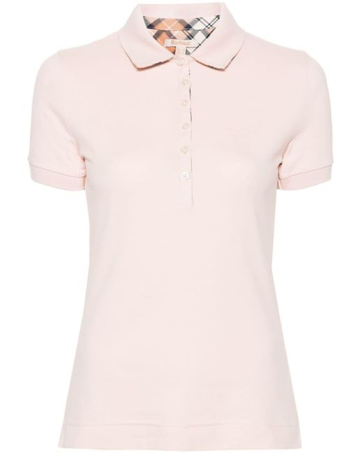 Barbour Pink Portsdown Polo Shirt