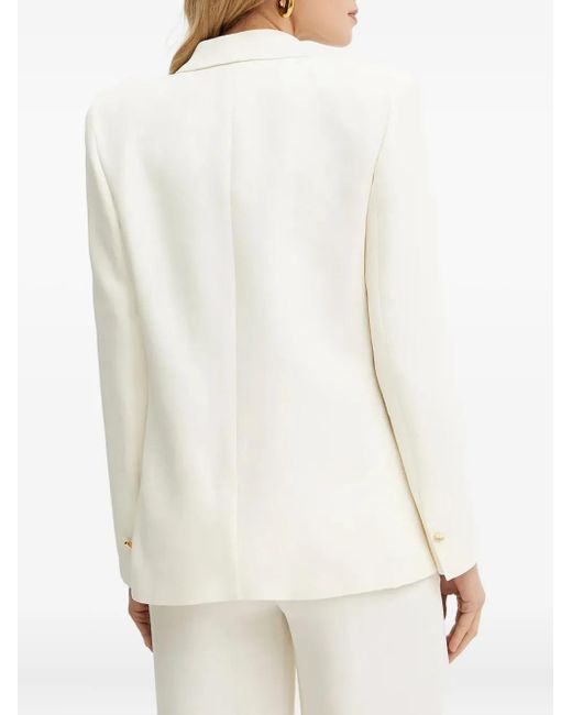 Guess White Double-Breasted Blazer