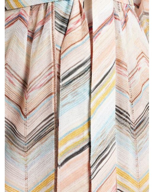Robe de plage à motif zigzag Missoni en coloris Natural