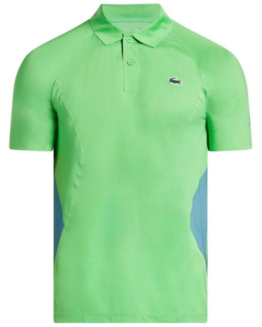 Lacoste Green Ultra Dry Polo Shirt for men