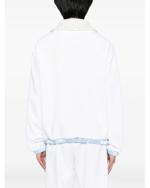 Casablanca White Hybrid Jacket for men