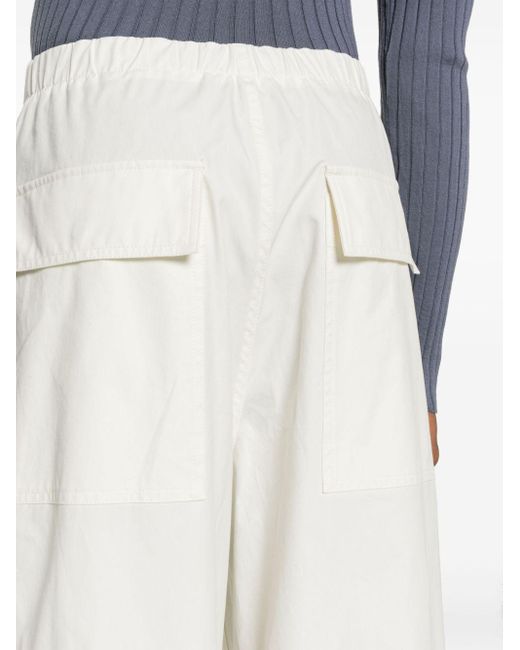 Jil Sander White Loose-fit Trousers for men