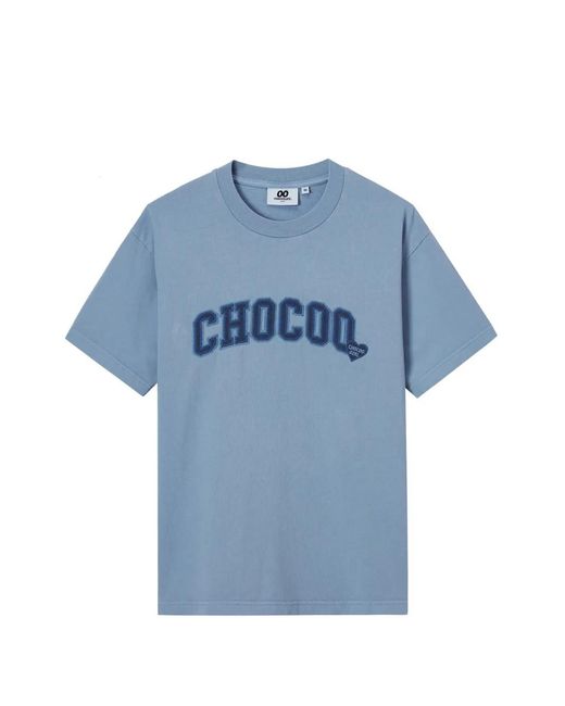 Chocoolate Blue Crew-Neck T-Shirt