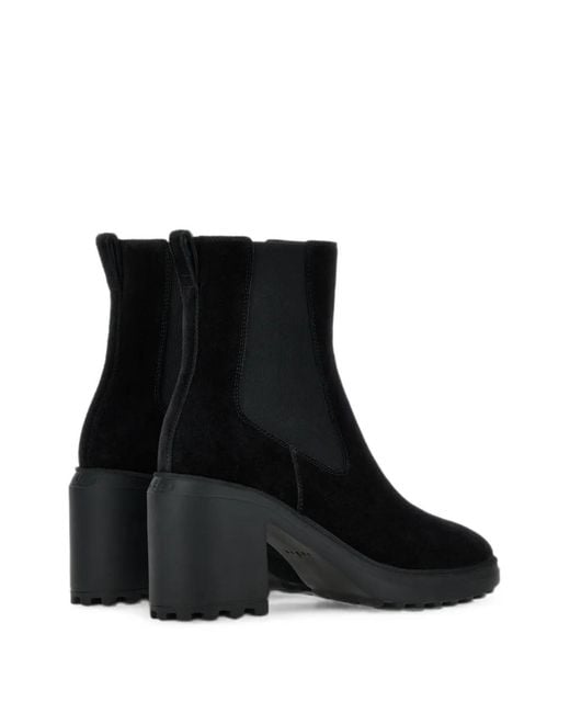 Hogan Black H724 Boots