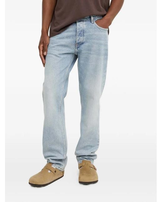 Won Hundred Blue Archer Straight-Leg Jeans for men