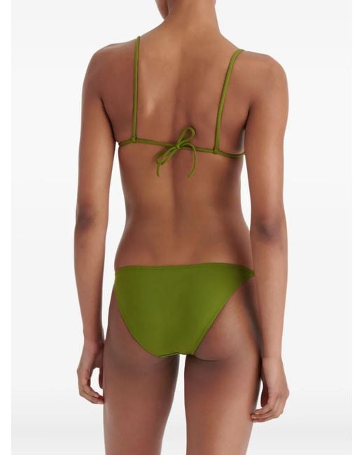 Eres Green Malou Side-Tie Bikini Bottoms