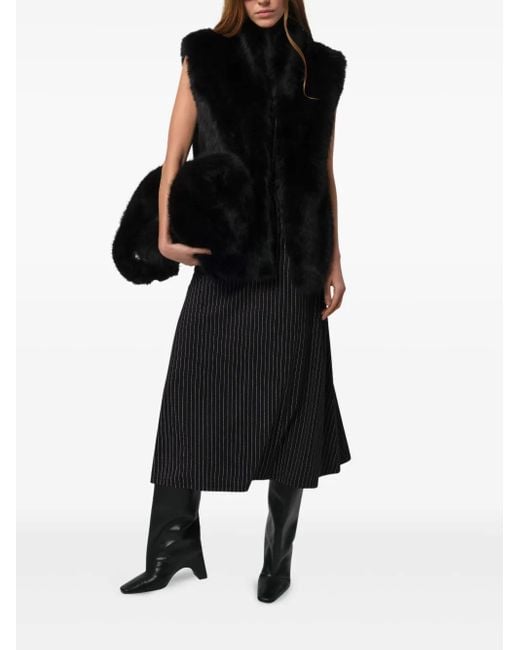 Apparis Black Laila Sleeveles Vest