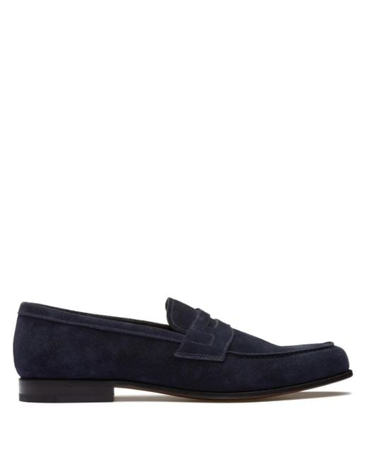 Church's Blue Classic Flat Shoes for men