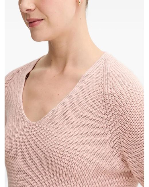 Marc O' Polo Black V-Neck Sweater