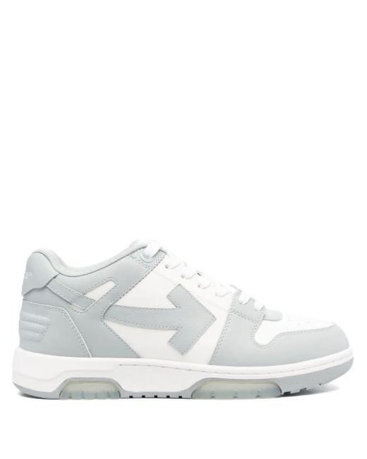 Off-White c/o Virgil Abloh Out Of Office Low-Top Sneakers in het White voor heren