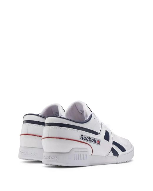 Reebok White Pro Workout Sneakers