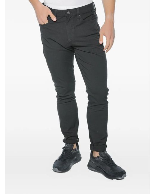 ARMANI EXCHANGE Blue Five-Pocket Trousers for men