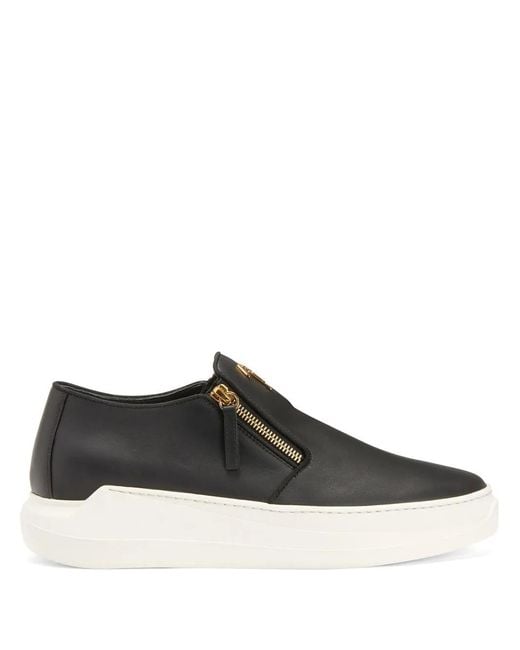 Giuseppe Zanotti Brown Conley Zip Chunky Sneakers for men