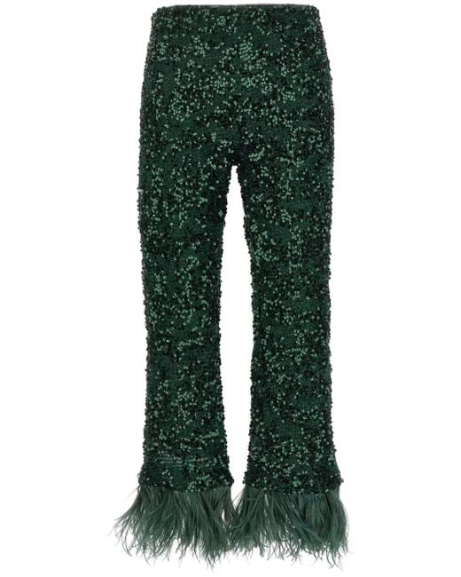 Le twins Savy パンツ Green