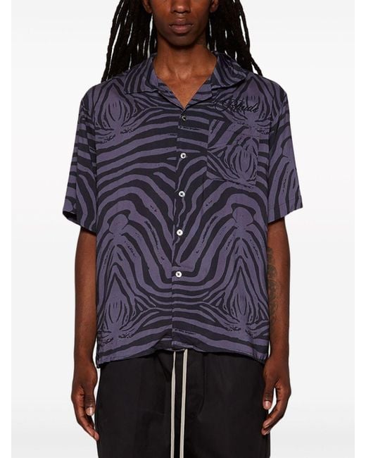 zebra mens shirt