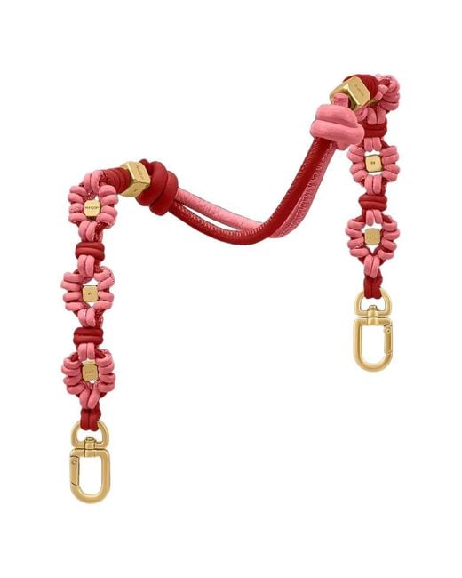 Maison De Sabre Red Twist Bag Handle