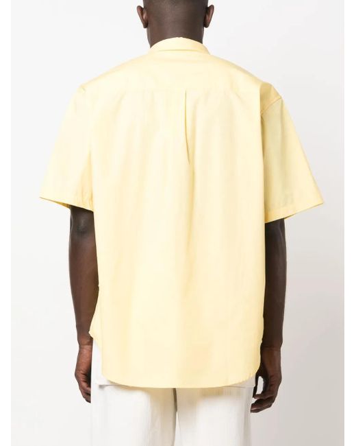 Drole de Monsieur Spencer Met Geborduurde Bloemen in het Natural voor heren