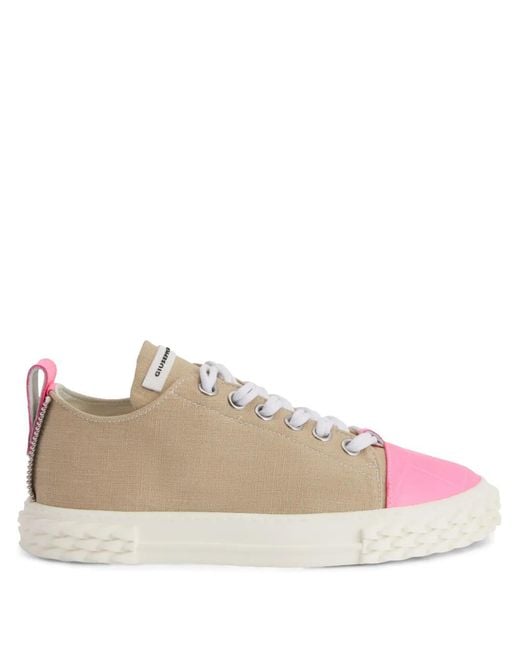 Giuseppe Zanotti Pink Blabber Sneakers