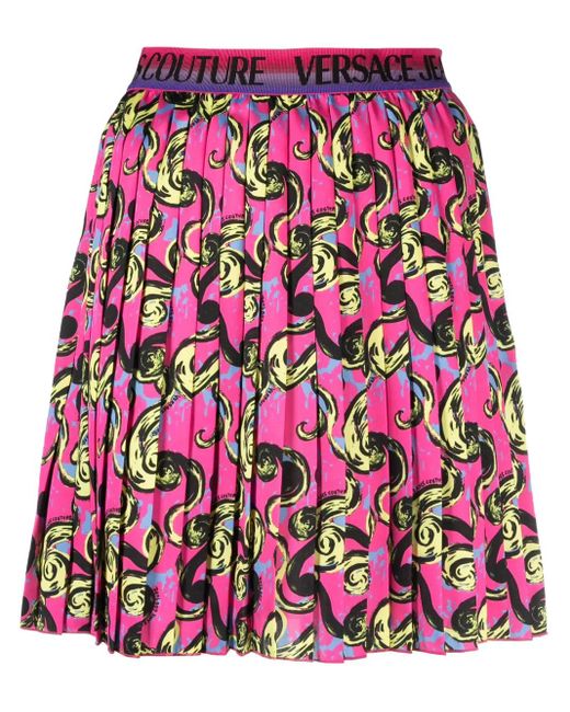 Versace Jeans Couture Red Couture Skirts Purple