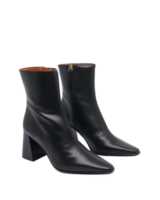 Angel Alarcon Black 80Mm Block-Heel Boots