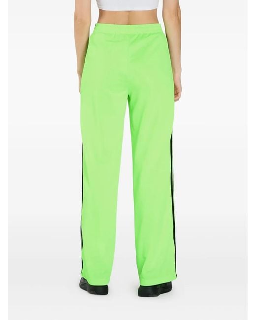 Adidas Green Firebird 3-Stripes Logo Sweatpants