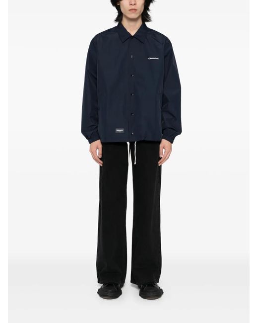 Chocoolate Blue Logo Jacket for men