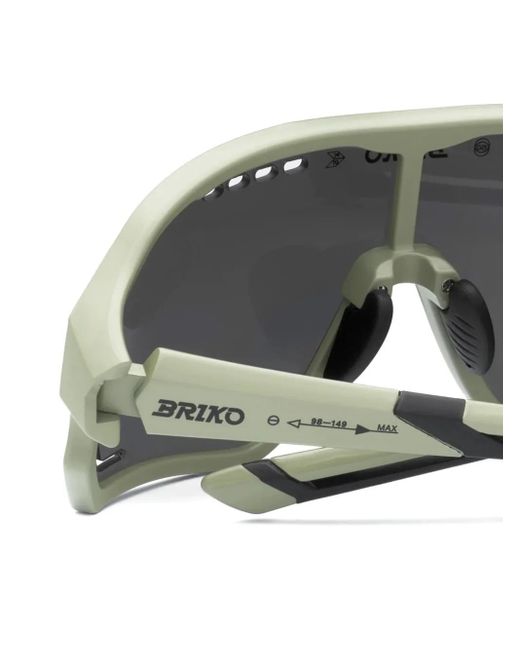 Occhiali Da Sole A Mascherina di Briko in Gray da Uomo