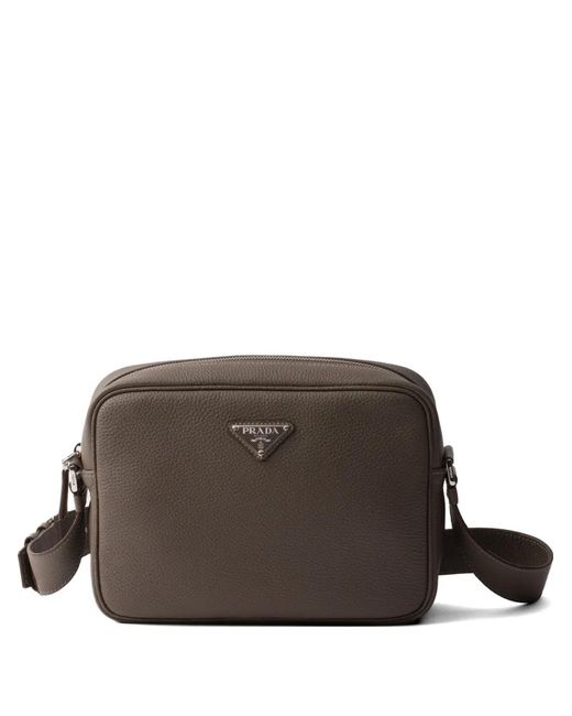 Borsa A Spalla di Prada in Brown da Uomo
