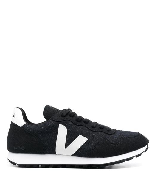 Veja Sneakers Mit Logo-Patch in Black für Herren