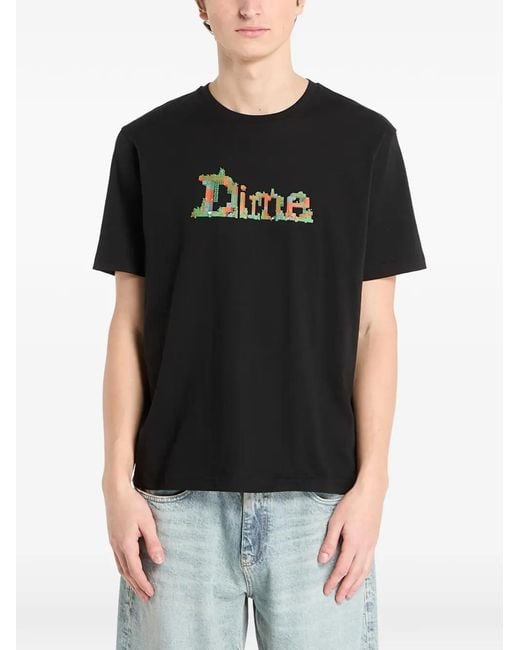 Dime Black Logo T-Shirt