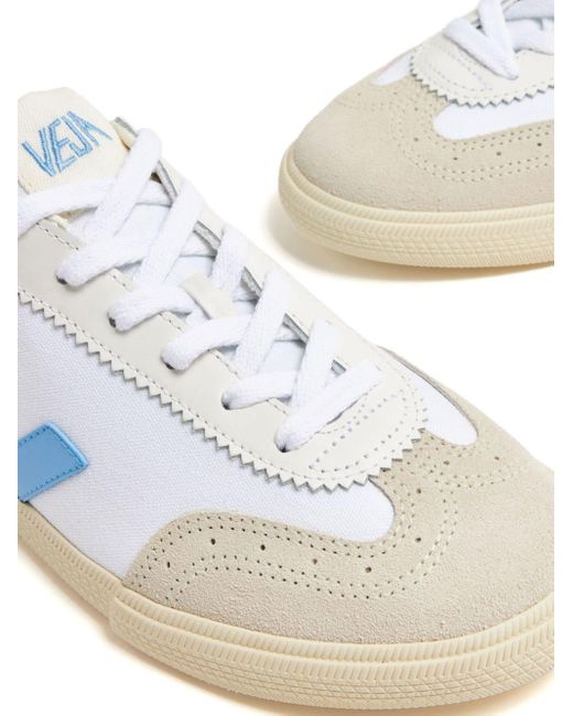 Veja Blue Volley Lace-up Sneakers