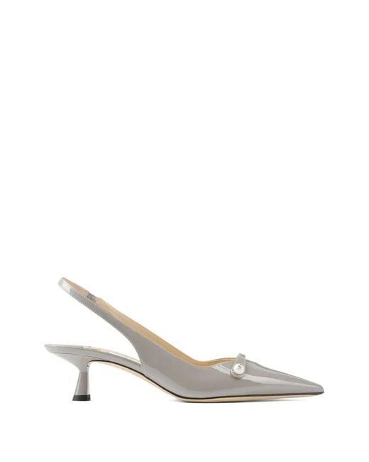 Jimmy Choo White Escarpins Amita 45 Pointus