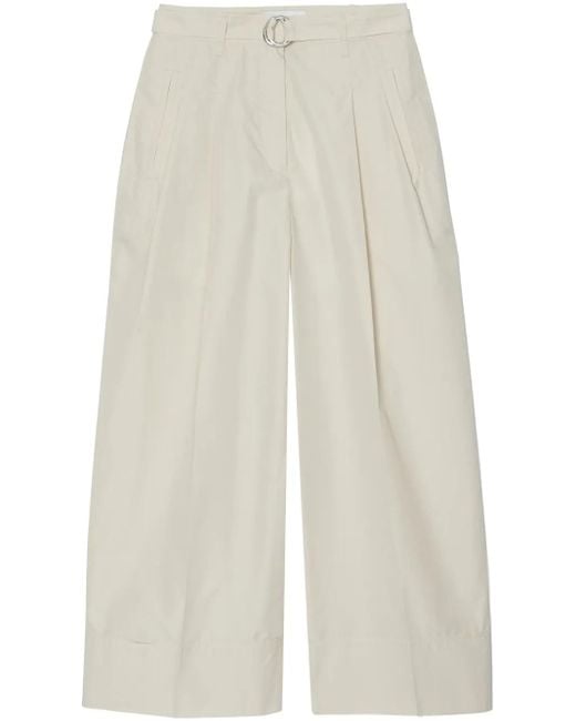 3.1 Phillip Lim White Belted Trousers