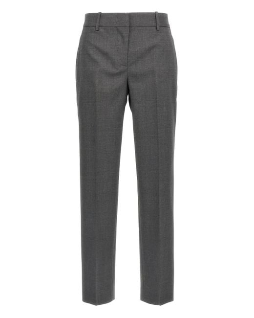 Ermanno Scervino Gray Wool Trousers