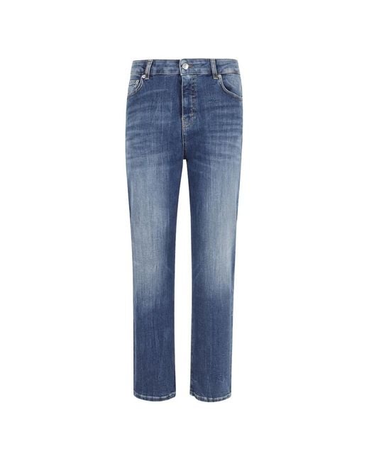 Department 5 Blue Jean Adid À Taille Ceinturée