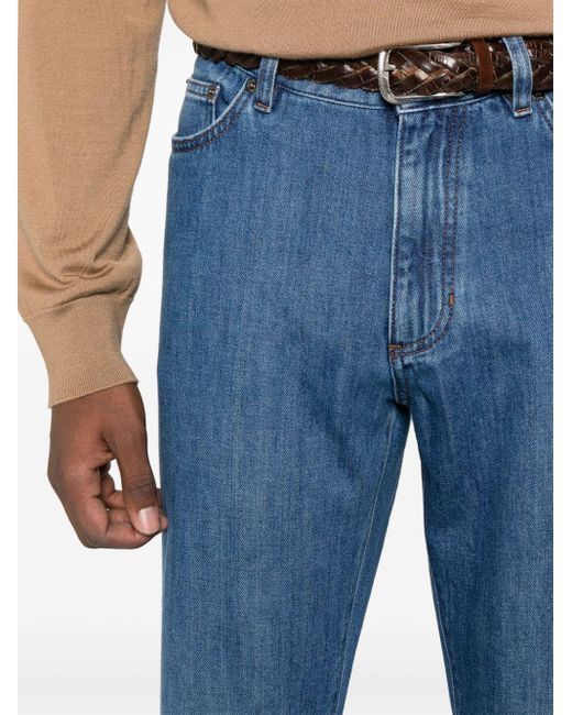 Zegna Blue City Slim-fit Jeans for men