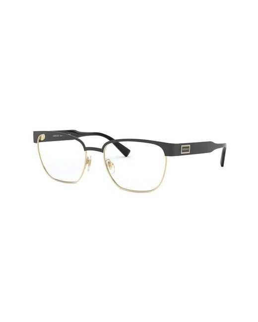 Versace Black Square-Frame Glasses for men