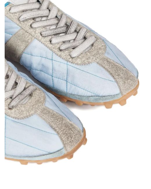 Maison Margiela White Sprinters Lace-Up Sneakers