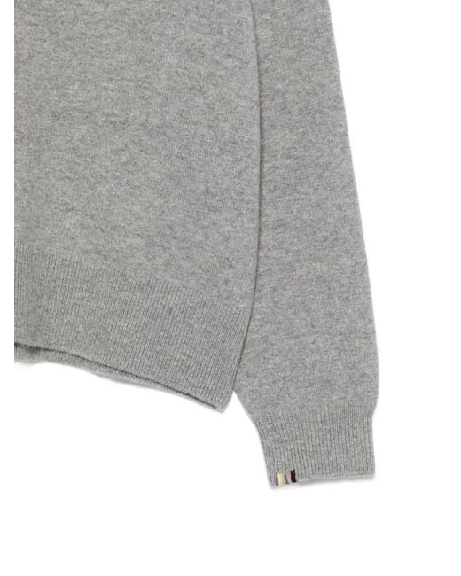 Extreme Cashmere Gray Nº457 Jack Sweater V-Neck Cashmere Sweater