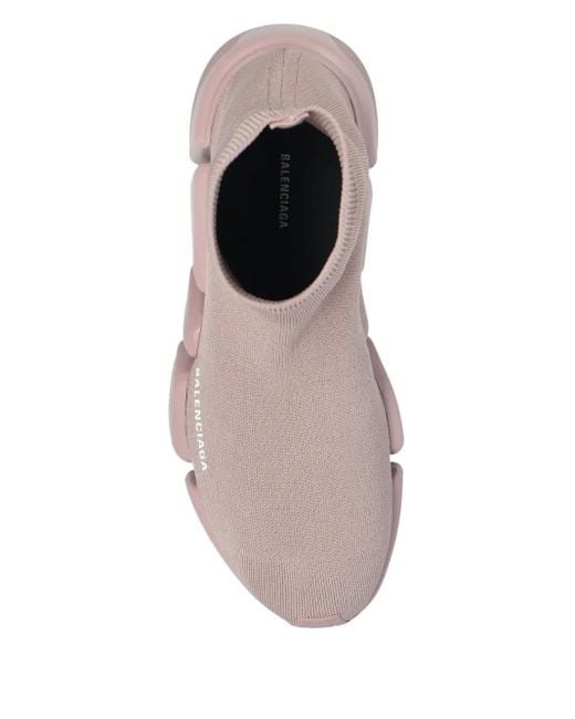 Balenciaga Brown Speed 2.0 Sneakers