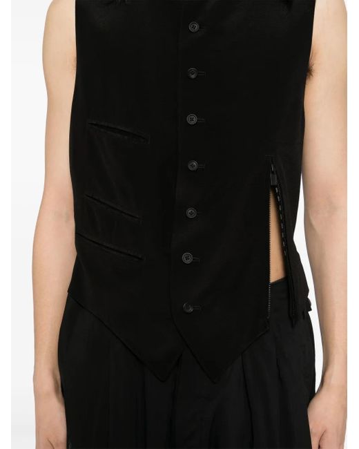 メンズ Yohji Yamamoto プリント パンツ Black