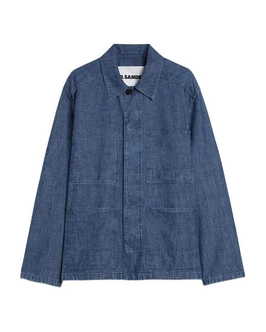 Jil Sander Blue Blouson 132 for men