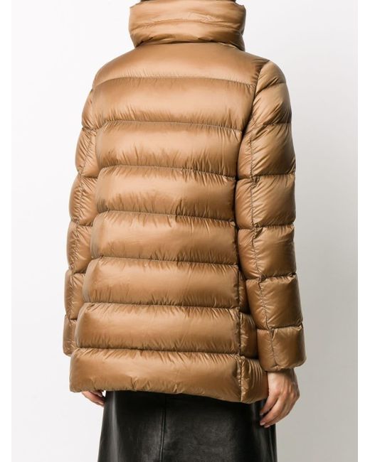 MONCLER Blauwe gewatteerde jas - Artishock Luxe en exclusieve mode