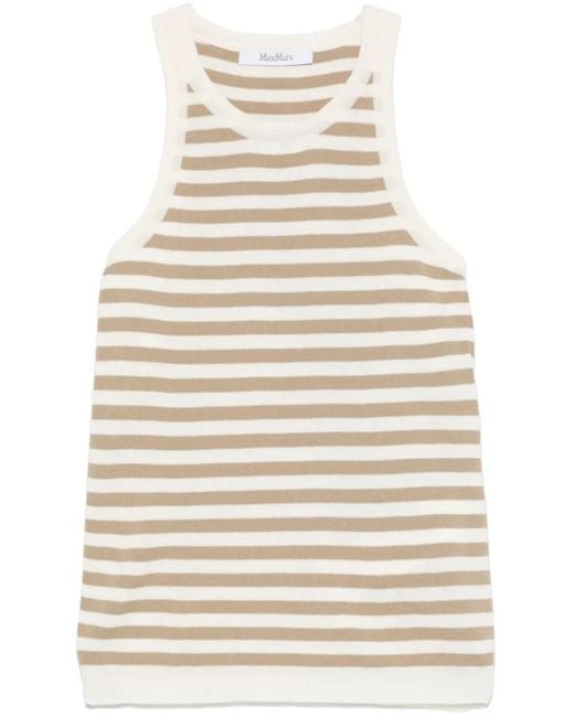 Max Mara Natural Arnes Tank Top