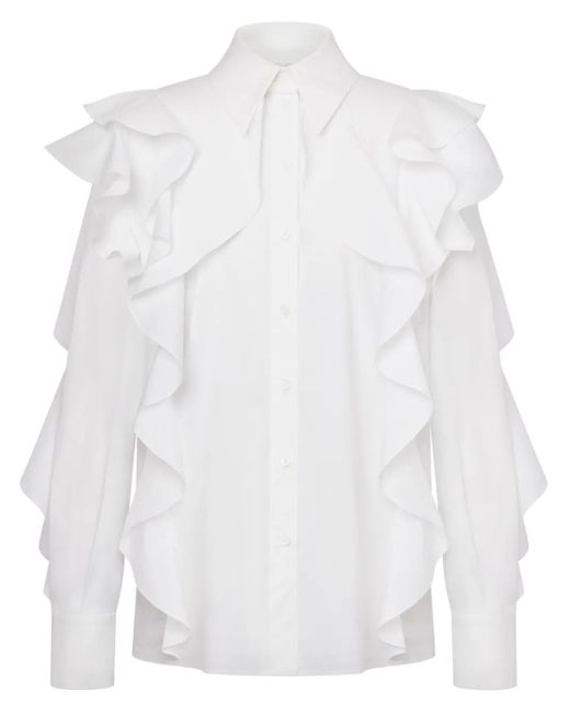 Alberta Ferretti White Shirts
