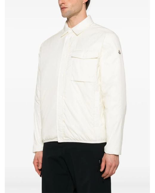 Moncler White Arpont Jacket for men
