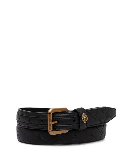 Kurt Geiger Black Kensington Belt