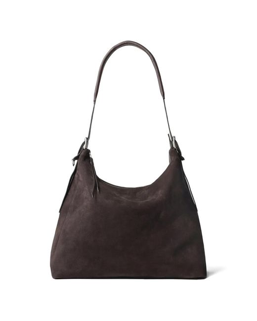 Lemaire Black Belted Shoulder Bag