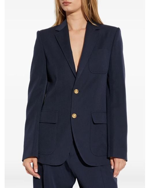 DSquared² Blue Single-Breasted Blazer